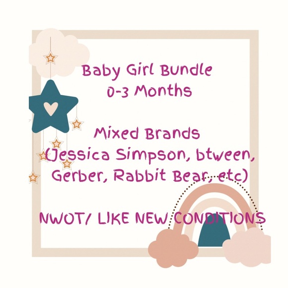0-3MO Baby Girl Bundle (BGBPB14)